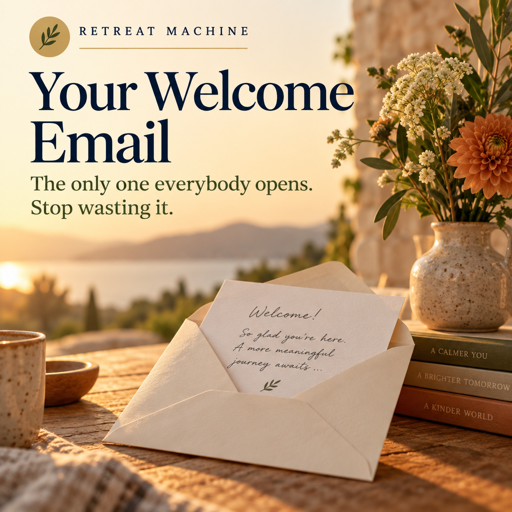 Your Welcome Email Is the Only One Everybody Opens. Stop Wasting It.