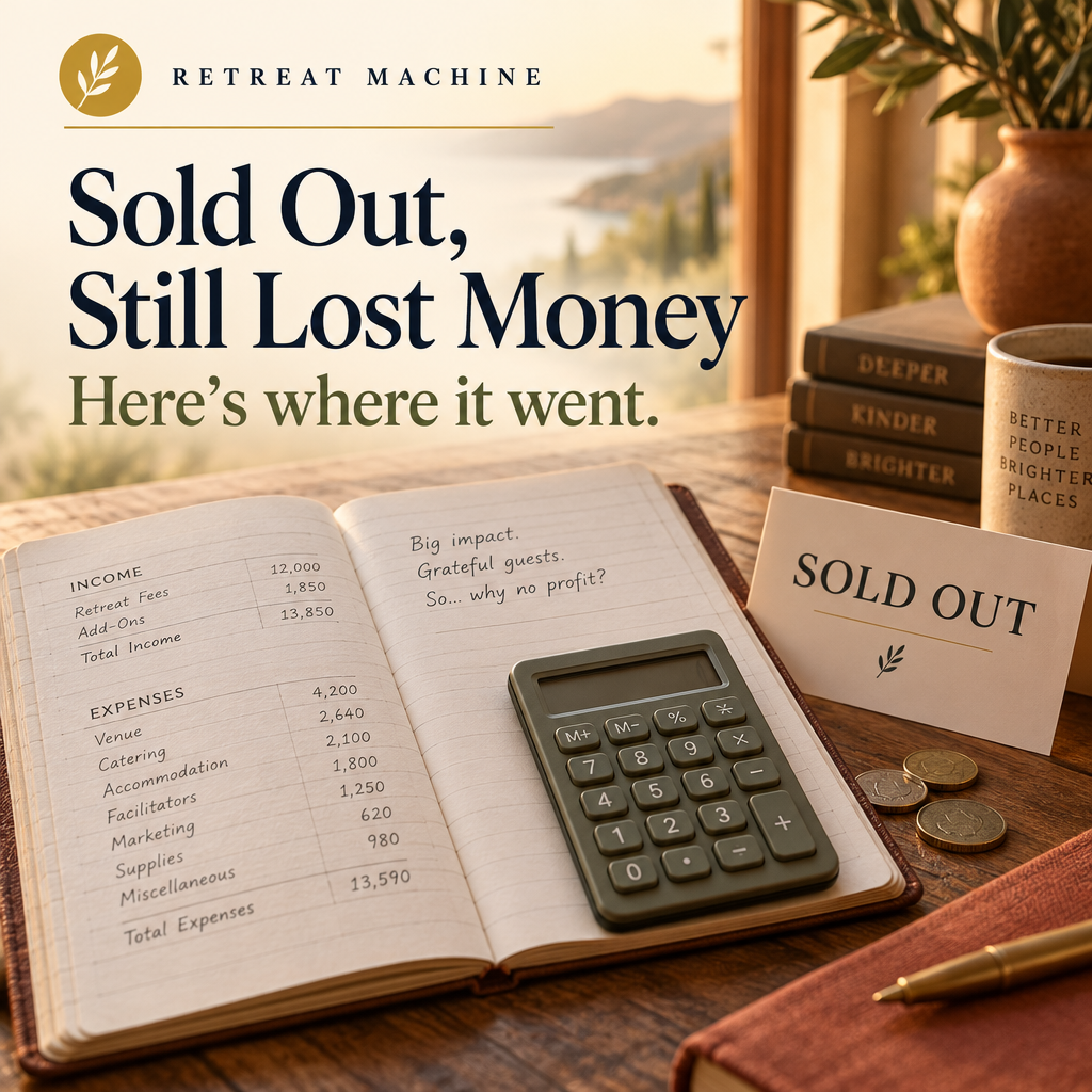 The Retreat Sold Out and You Still Lost Money. Here's Where It Went.