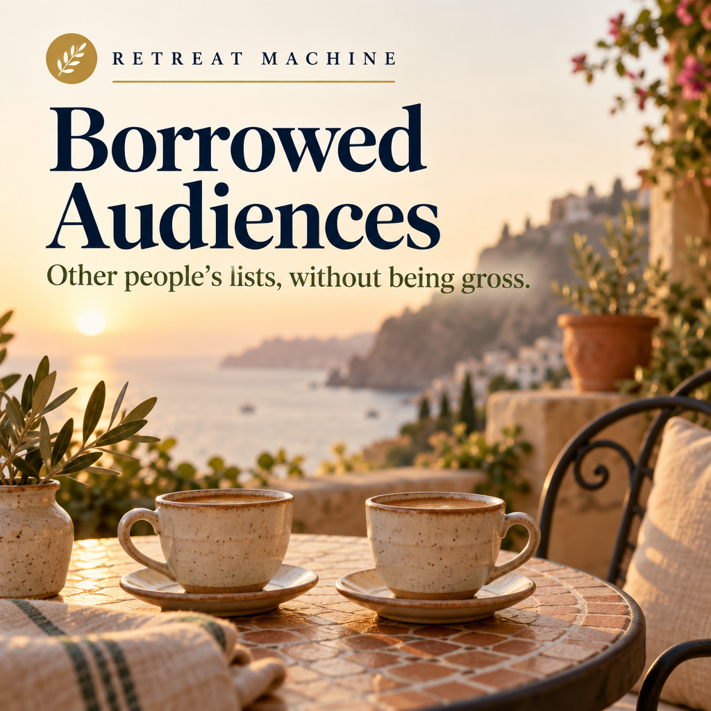 Borrowed Audiences: Getting in Front of Other People's Lists Without Being Gross