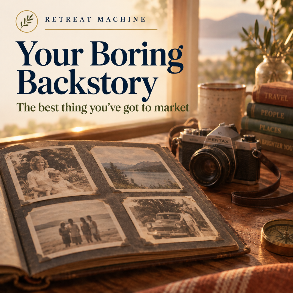 Your Boring Backstory Is the Best Thing You've Got to Market