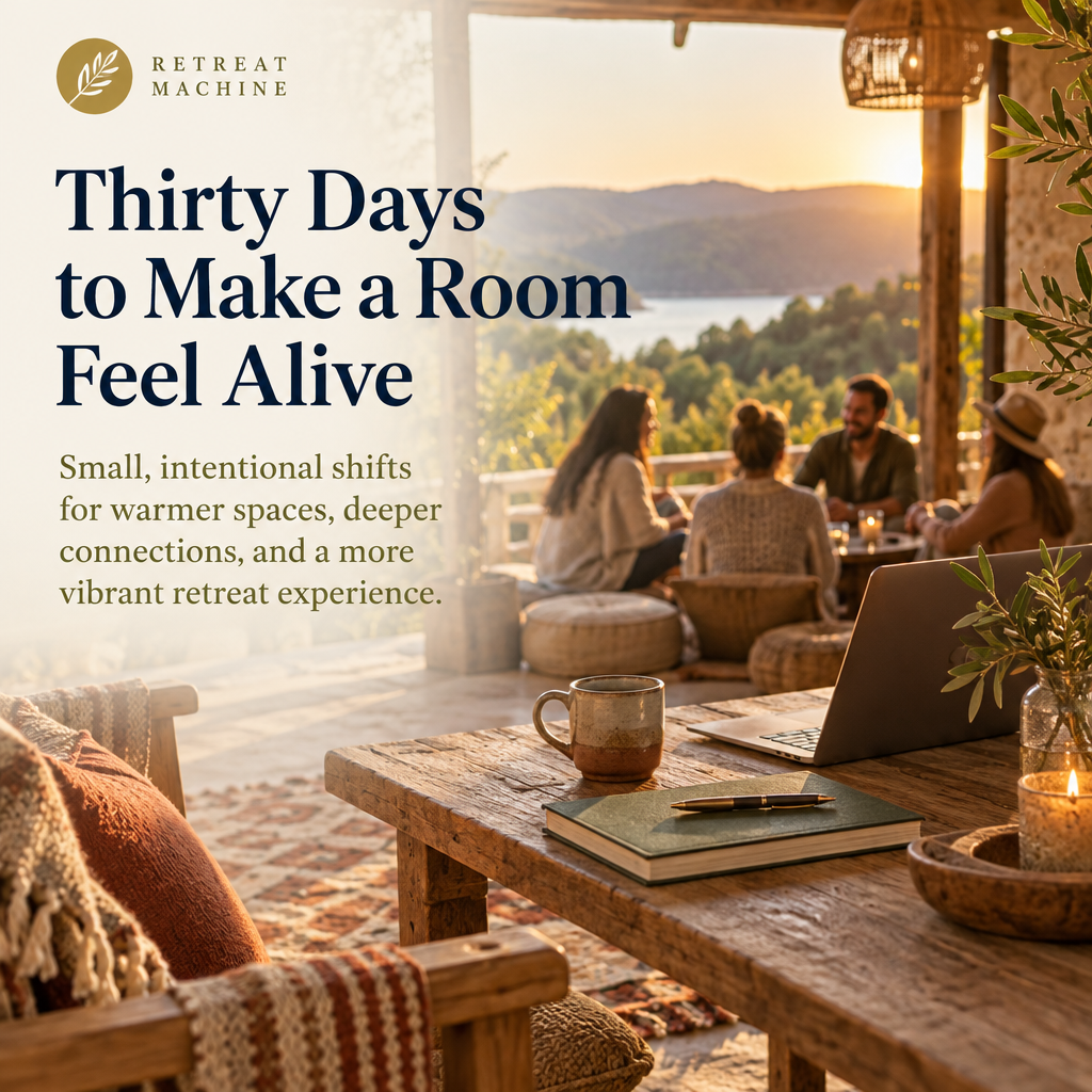 Thirty Days to Make a Room Feel Alive