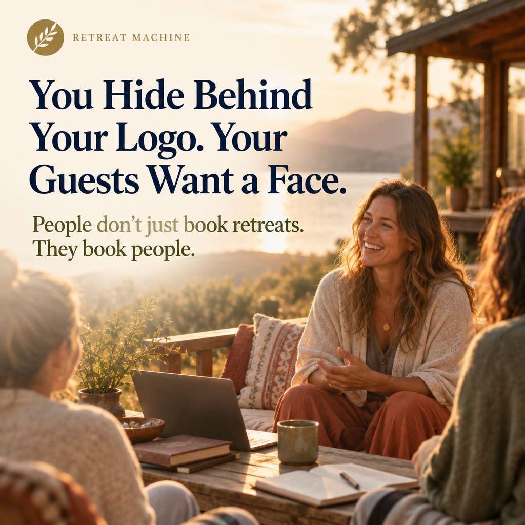 You Hide Behind Your Logo. Your Guests Want a Face.