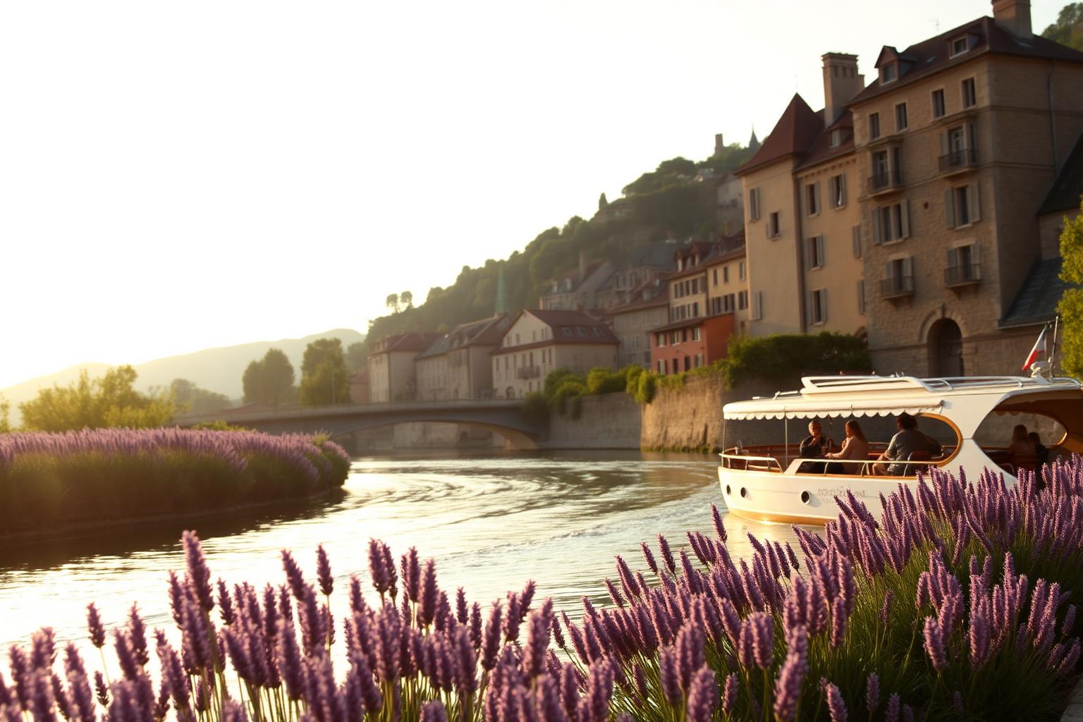 River cruise through Provence, France